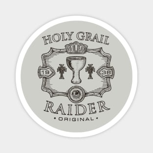 Holy Grail Raider distressed Magnet